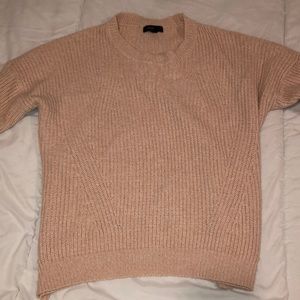 baby pink sweater
